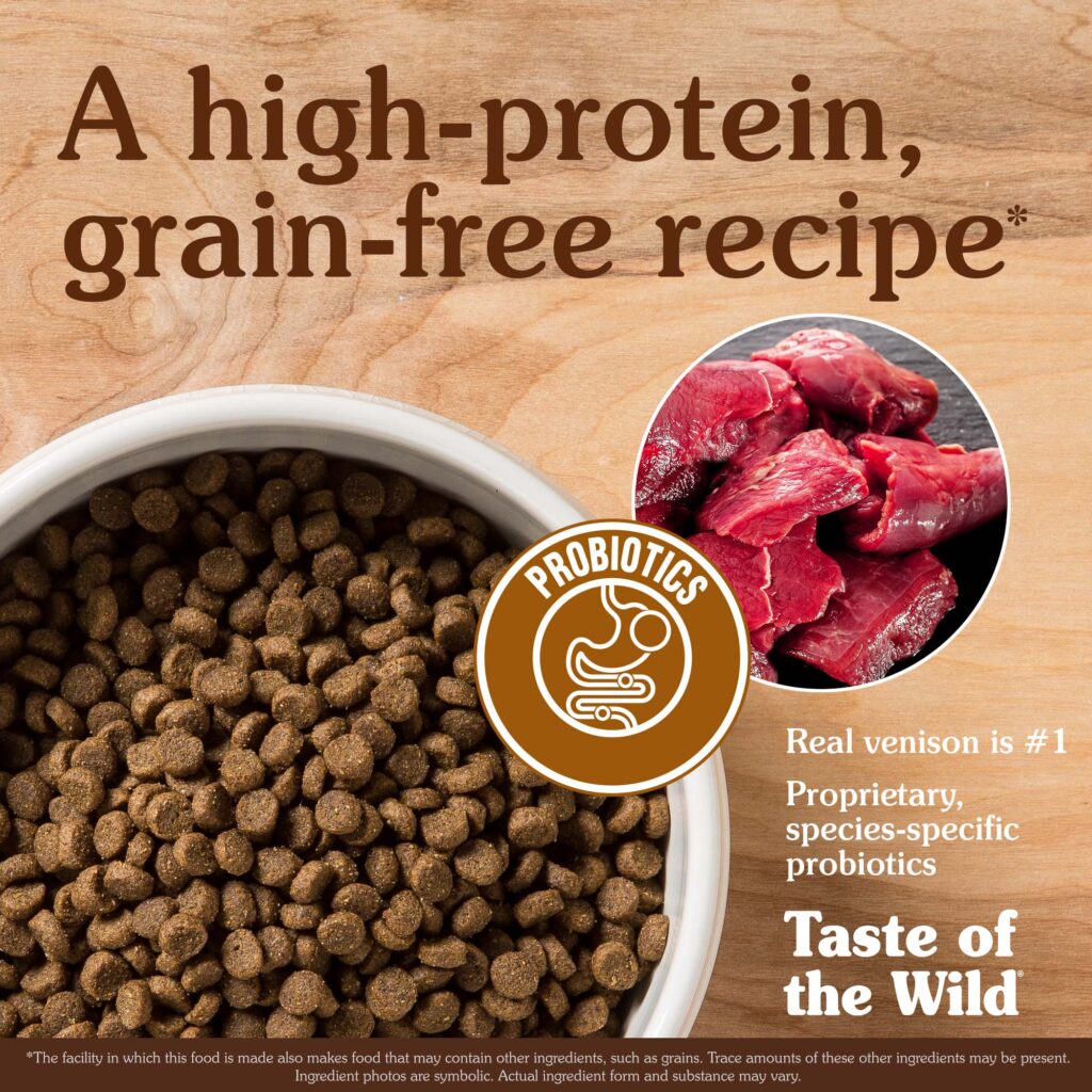 How to feed your dog with Taste of the Wild Appalachian Valley Small Breed Grain-Free Roasted Venison Dry Dog Food?