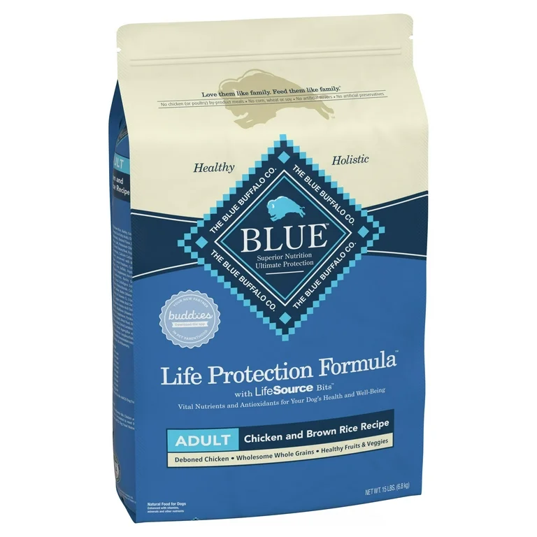 Introduction to Blue Buffalo Life Protection Formula Adult Chicken and Brown Rice Recipe Dry Dog Food