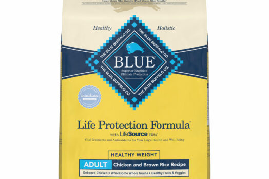 Living Lean with Blue Buffalo Life Protection Formula Adult Healthy Weight Chicken and Brown Rice Recipe Dry Dog Food