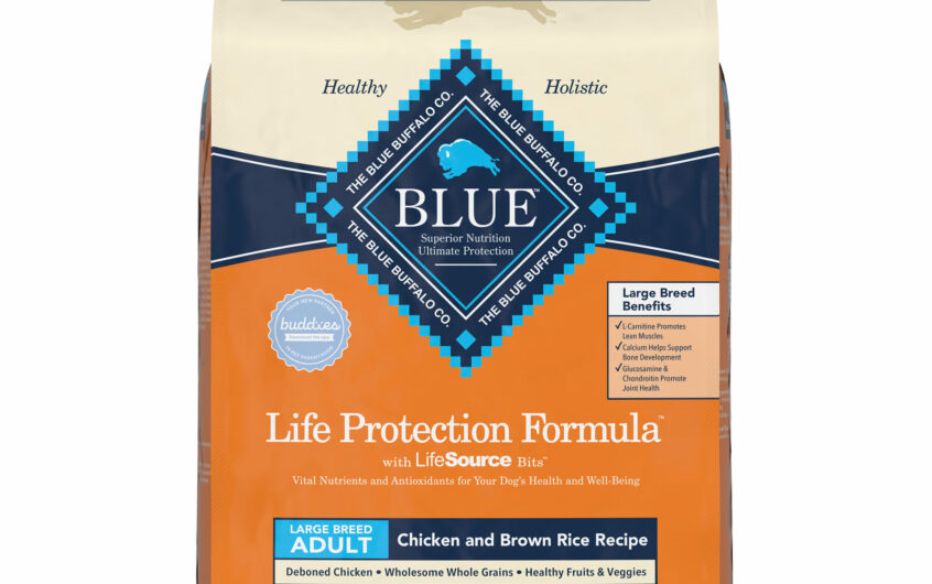 Give Your Large Breed Dog the Nutrition They Need with Blue Buffalo Life Protection Formula Adult Large Breed Chicken and Brown Rice
