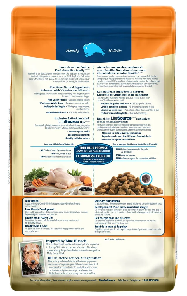 Benefits of Blue Buffalo Life Protection Formula Adult Large Breed Chicken and Brown Rice Recipe Dry Dog Food
