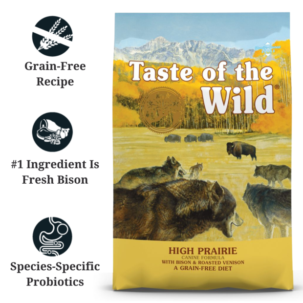 Where to Buy Taste of the Wild High Prairie Grain-Free Roasted Bison & Venison Dry Dog Food