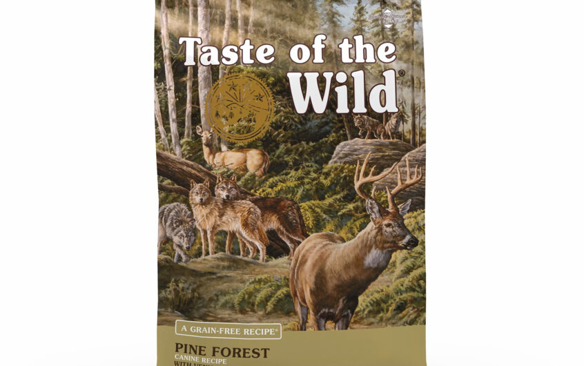 Give Your Dog the Gift of Grain-Free Venison with Taste of the Wild Pine Forest Grain-Free Venison Dog Food