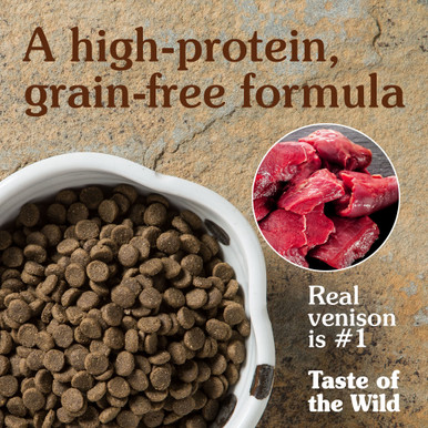 How to Feed Your Dog with Taste of the Wild Pine Forest Venison Dog Food