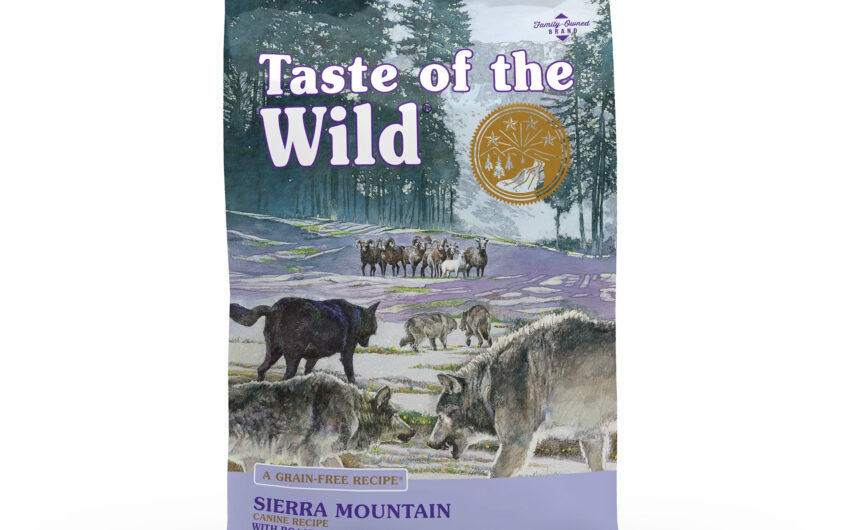 Giving Your Dog the Gift of Great Health with Taste of the Wild Sierra Mountain Grain-Free Roasted Lamb Dog Food