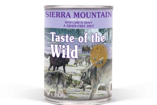Feeding Your Dog Like a Mountain Wolf with Taste of the Wild Sierra Mountain Grain Free Wet Canned Dog Food