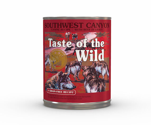 Taste of the Wild Southwest Canyon Grain Free – An Authentic Canned Dog Food Inspired by the Diets of Wild Canines