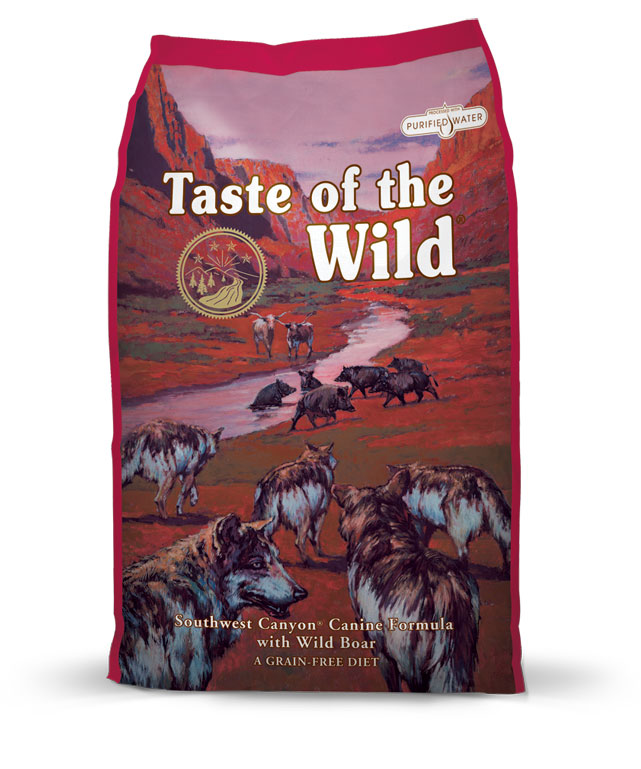 Introduction to Taste of the Wild Southwest Canyon Grain-Free Wild Boar Dry Dog Food
