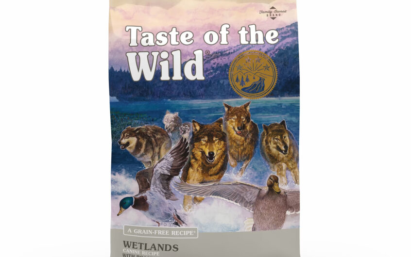 Give Your Dog the Taste of the Wild Wetlands Grain-Free Roasted Duck Dry Dog Food