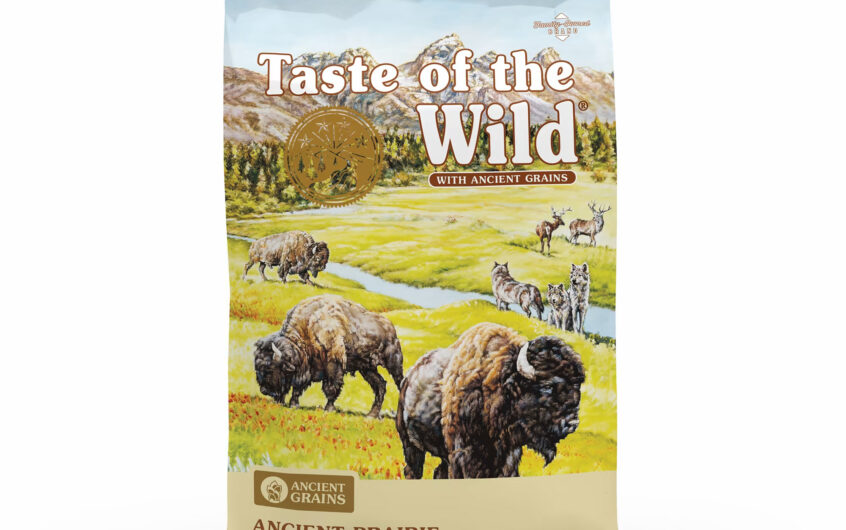 Give Your Dog a Taste of the Wild with Ancient Prairie Bison Venison Dog Food