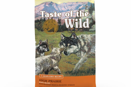 Feed Your Puppy a Taste of the Wild High Prairie Grain-Free Roasted Bison & Venison Dry Puppy Food