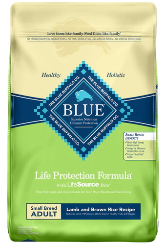 Introduction to Blue Buffalo Life Protection Formula Adult Small Breed Lamb and Brown Rice Recipe Dry Dog Food