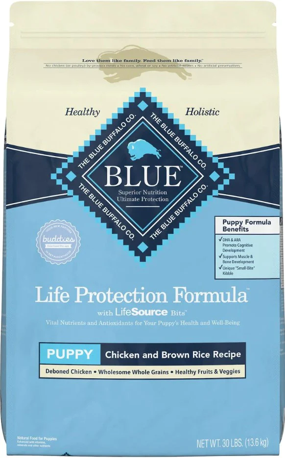 Introduction to Blue Buffalo Life Protection Formula Puppy Chicken and Brown Rice Recipe Dry Dog Food