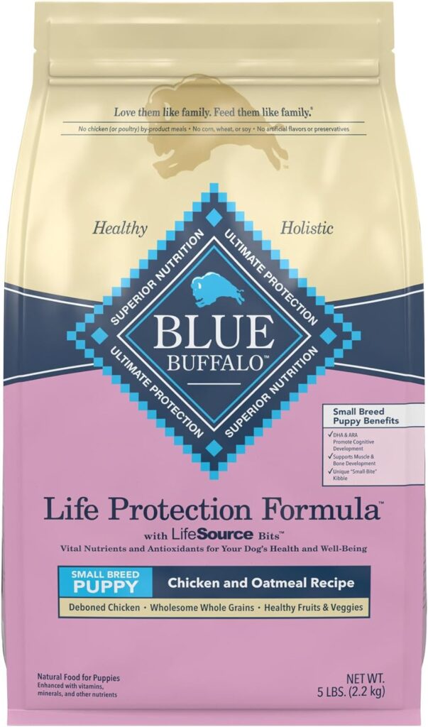 Introduction to Blue Buffalo Life Protection Formula Puppy Small Breed Chicken and Oatmeal Recipe Dry Dog Food