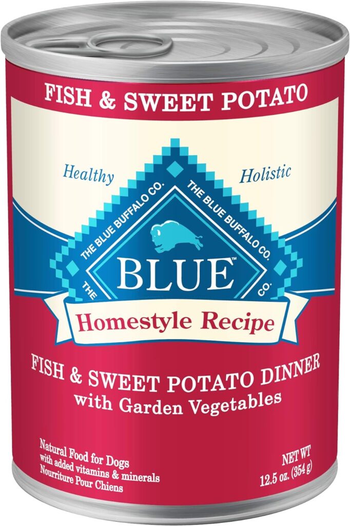 Introduction to Blue Buffalo Life Protection Formula Adult Fish and Sweet Potato Dinner Wet Dog Food