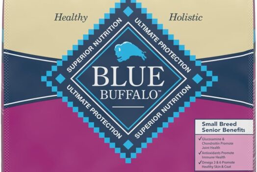 A Healthy Meal Plan with Blue Buffalo Life Protection Formula Senior Small Breed Chicken and Brown Rice Recipe